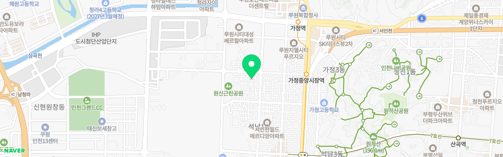 인천 신현원창 네이버 지도