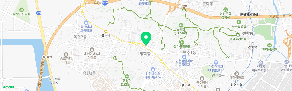 인천 청학 네이버 지도