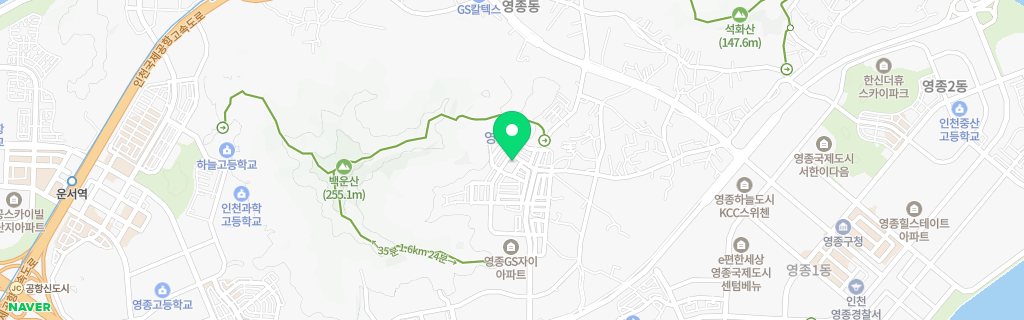 인천 영종도 네이버 지도