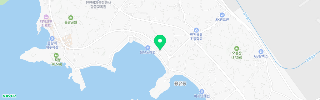 인천 용유 네이버 지도