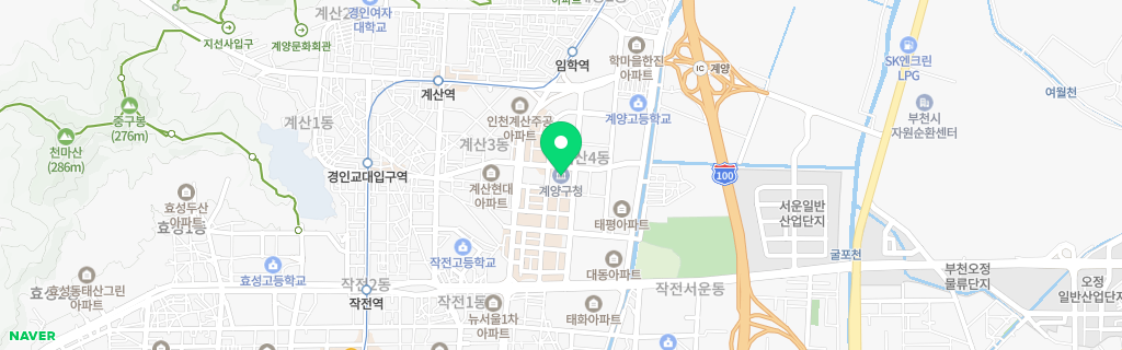 인천 계양 네이버 지도