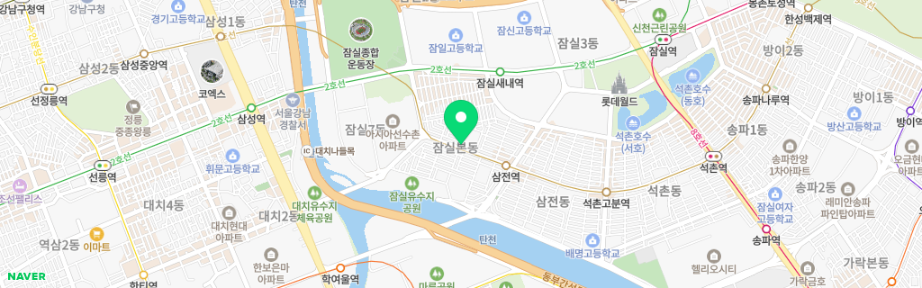 잠실 네이버 지도