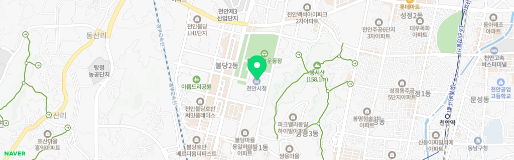 천안 네이버 지도