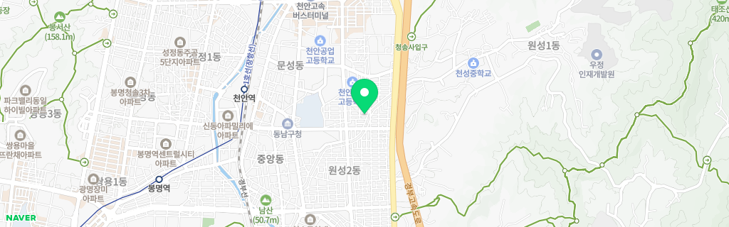 천안 원성 네이버 지도